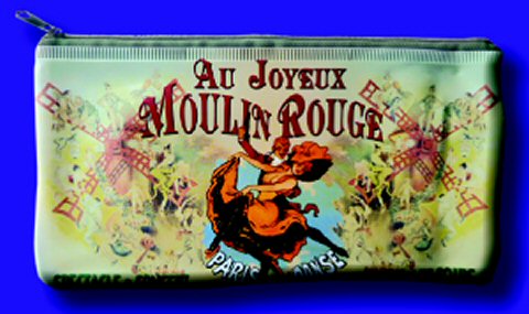 POCHETTE VINYL AU JOYEUX MOULIN ROUGE SPECTACLE PARIS FRANCE